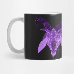 PSYCHEDELIC SATAN GOAT HEAD BAPHOMET Mug